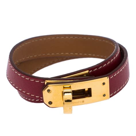 hermes red bracelet|hermes red leather bracelet.